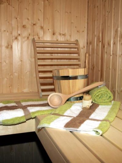 Hauseigene Sauna Wellness Huus