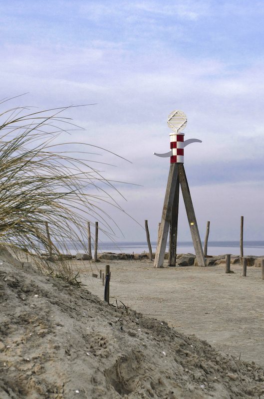 Neu gestalteter Strandabschnitt in Neßmersiel